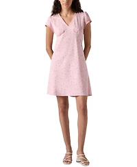 Levi's Women's Myla Printed Short-Sleeve Mini Dress
