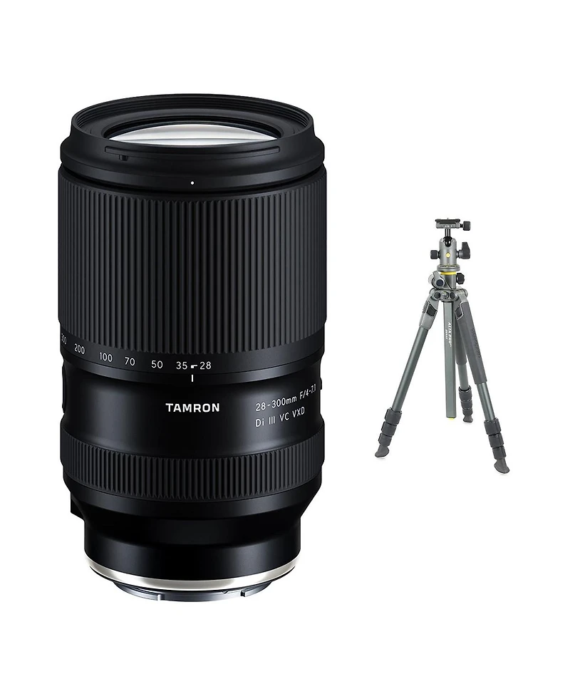 Tamron 28-300mm f/4-7.1 Di Iii Vc Vxd Lens with Alta Pro 2+ 264AB 4-Section Aluminum Tripod