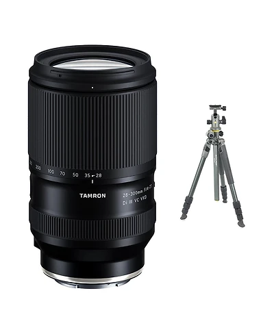 Tamron 28-300mm f/4-7.1 Di Iii Vc Vxd Lens with Alta Pro 2+ 264AB 4-Section Aluminum Tripod