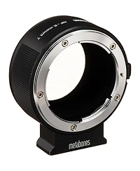 Metabones Nikon F Lens to Sony E-Mount Camera T Adapter Iii, Black Matte