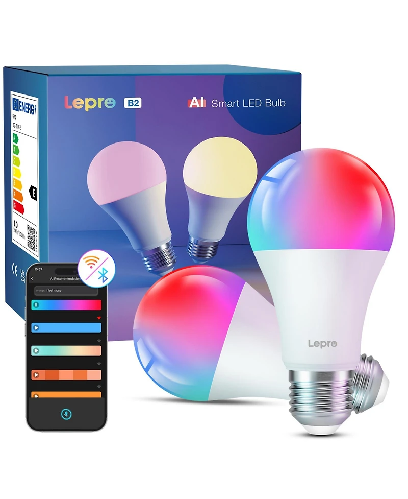Lepro B2 Ai Smart Light Bulbs