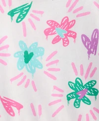 Epic Threads Toddler Girls Graffiti Hearts Printed Cotton Peplum Top, Exclusively at Macy's