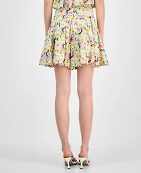 En Saison Women's Cairo Floral-Print Shorts