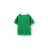 Cotton On Little Boys Little/Big Knitted Short Sleeve Shirt