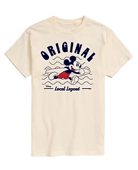 Airwaves Men's Disney Mickey's Original Local Legend Short Sleeve T-Shirt