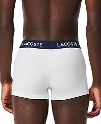 Lacoste Men's 5-Pack Regular-Fit Stretch Logo Band Trunk Underwear