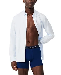 Lacoste Men's 5-Pack Regular-Fit Stretch Logo Band Boxer Briefs