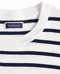 Club Room Men's Short-Sleeve Bengal Striped Cotton Sweater T-Shirt, Exclusively at Macy's