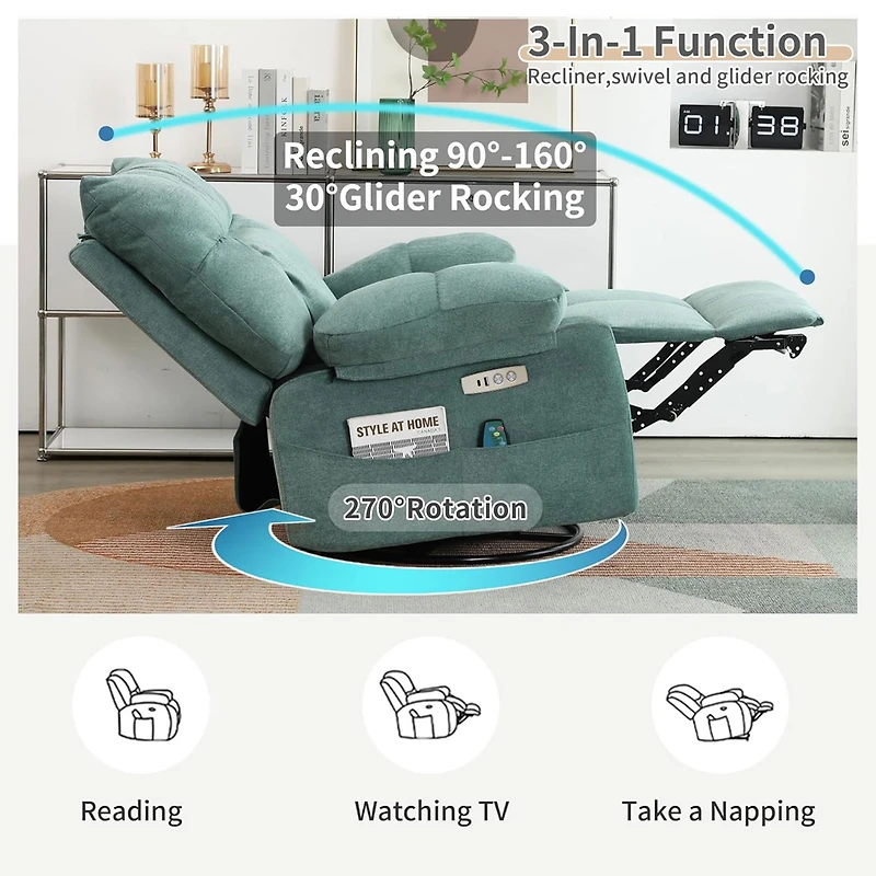 Dyhome Dining Chairs Set of 2, Kitchen Room Chairs, Mid Century Modern Upholstered Boucle