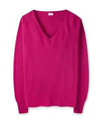 Celtic & Co. Women's Geelong Wool Slouch V-Neck Sweater