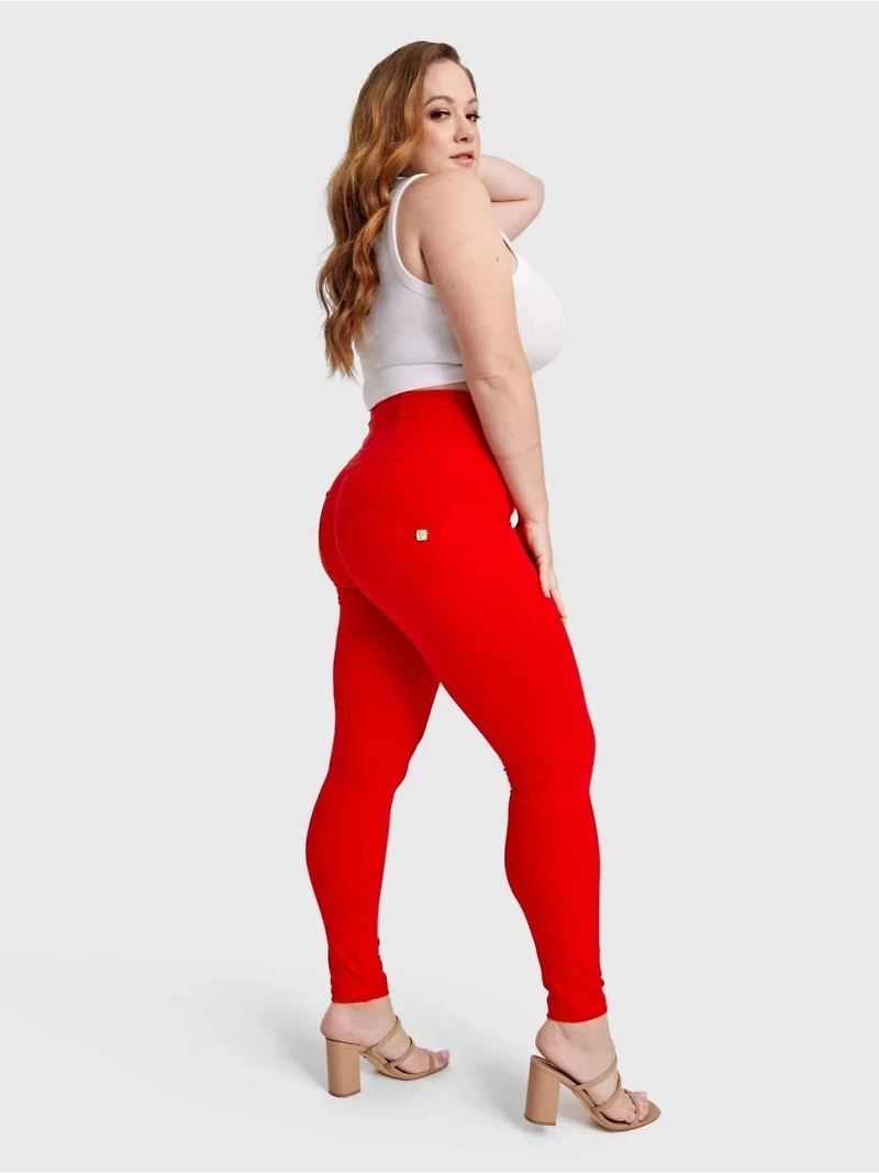 Freddy Women's Curvy Fashion High-Rise Sculpting Pants