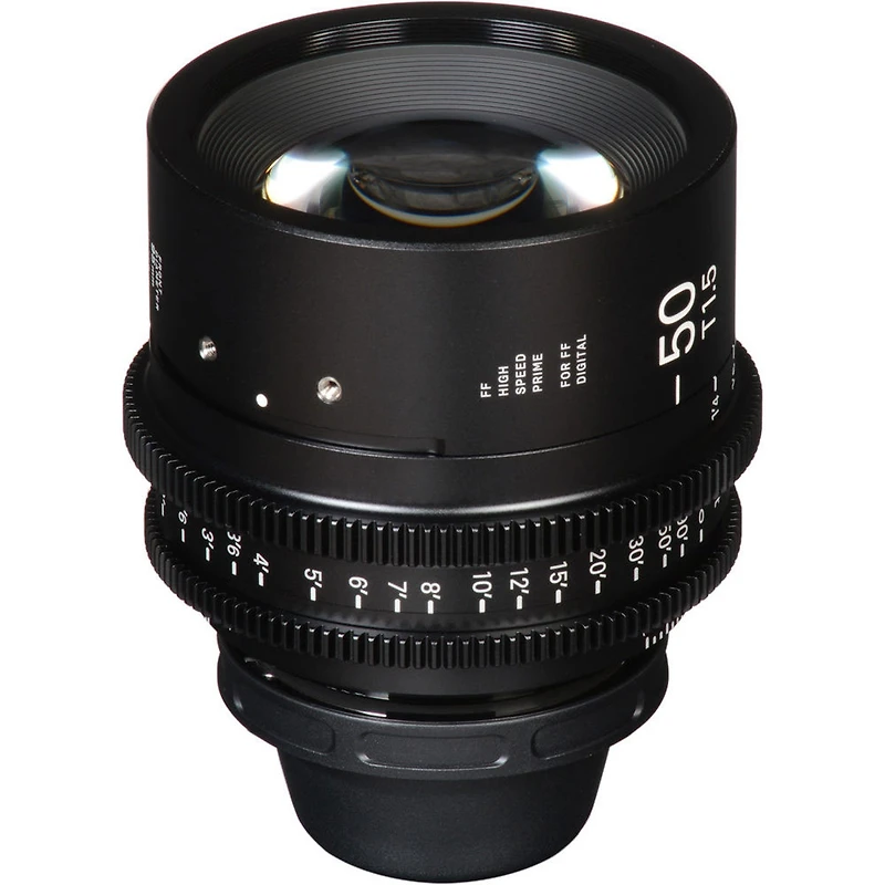 Sigma 50mm T1.5 Ff Fully Luminous High-Speed Prime Cine Lens for Canon Ef, Feet