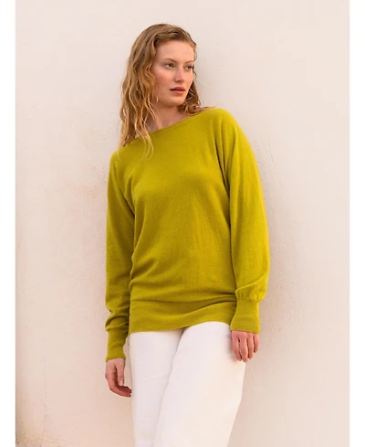 Celtic & Co. Women's Geelong Slash Neck Sweater