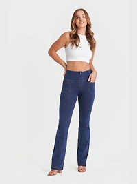 Freddy Women's Super High-Rise Sculpting Flare Jeans