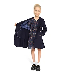Belle & Bloom Little Girls Good Manners Wool Blend Fitted Coat