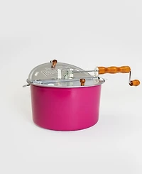Wabash Valley Farms Inc. Pink Whirley Pop Stove Top Popcorn Popper, 2 Piece Set