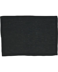 Saro Lifestyle Double Line Embroidered Placemats, 14" x 20"