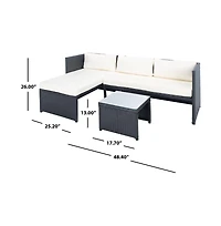 Bronson 3PC Sofa Set