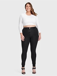 Freddy Women's Curvy High-Rise Sculpting Skinny Jeans