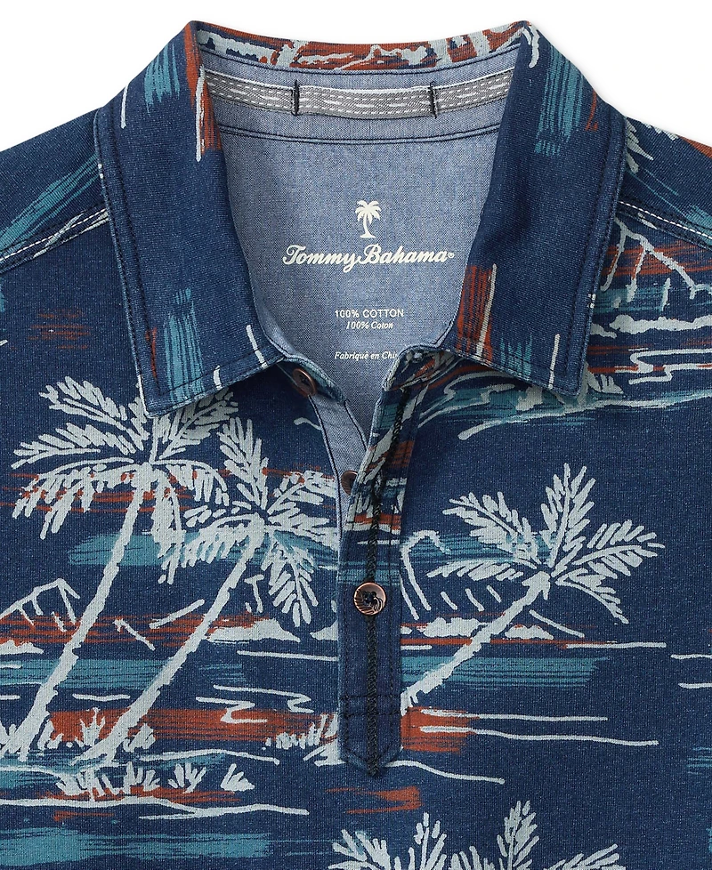 Tommy Bahama Men's Classic-Fit Indigo Oasis Polo Shirt