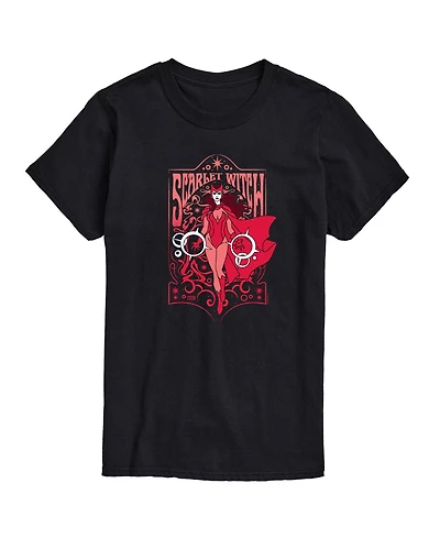Airwaves Men's Marvel Scarlet Witch Short Sleeve T-Shirt