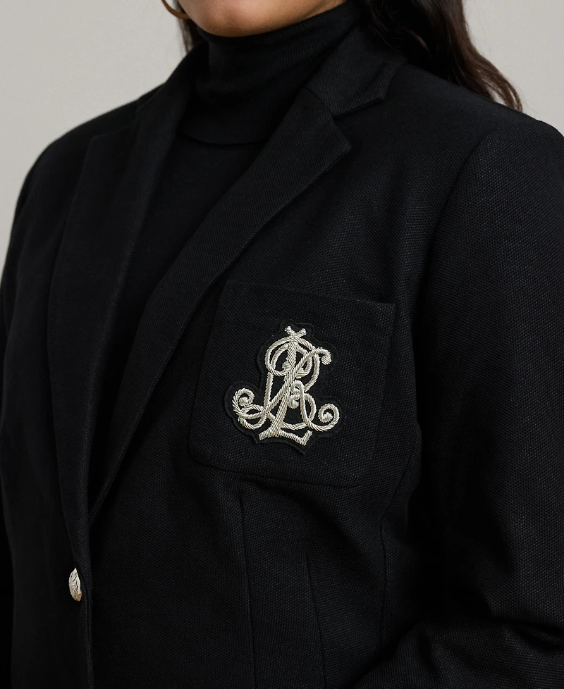 Lauren Ralph Plus Jacquard Blazer