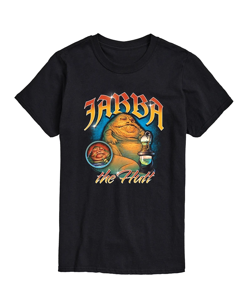 Airwaves Men's Star Wars Jabba the Hutt Short Sleeve T-Shirt