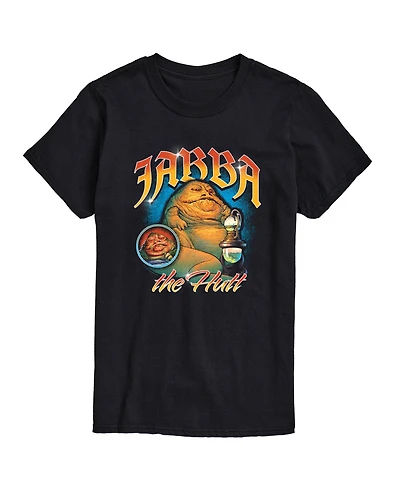 Airwaves Men's Star Wars Jabba the Hutt Short Sleeve T-Shirt