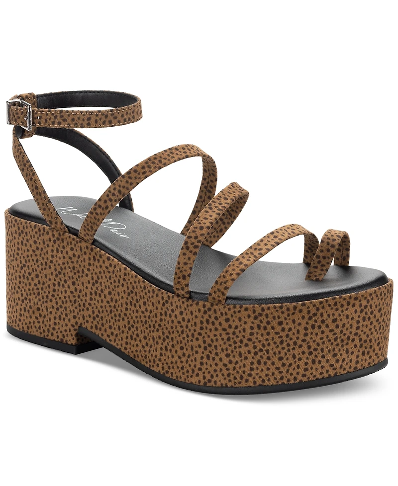 Wild Pair Women's Dottye Platform Sandals, Exclusively at Macy's