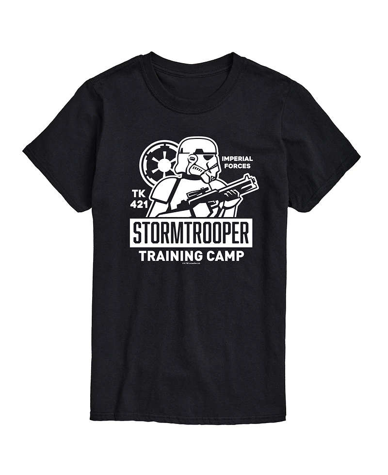 Airwaves Men's Star Wars Storm Trooper Training Camp Short Sleeve T-Shirt