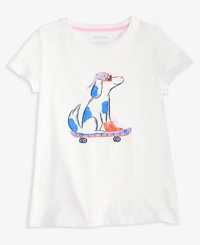 Epic Threads Little & Big Girls Dog Graphic T-Shirt, Exclusively at Macy's