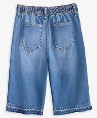 Epic Threads Little & Big Girls Wide Leg Cotton Denim Jort Shorts, Exclusively at Macy's