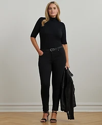 Lauren Ralph Plus Lightweight Turtleneck Sweater