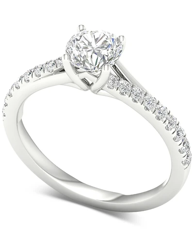 Diamond Engagement Ring (1 ct. t.w.) in 14k White Gold