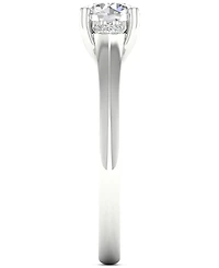 Diamond Hidden Halo Engagement Ring (3/4 ct. t.w.) in 14k White Gold