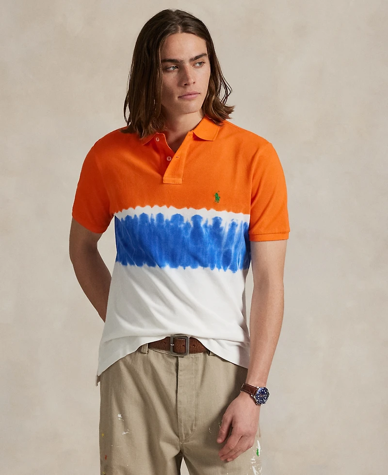 Polo Ralph Lauren Men's Classic-Fit Dip-Dyed Mesh Polo Shirt