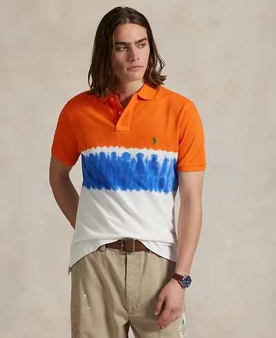 Polo Ralph Lauren Men's Classic-Fit Dip-Dyed Mesh Shirt