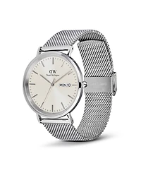 Daniel Wellington Men's Analog Silver-Tone Stainless Steel Watch