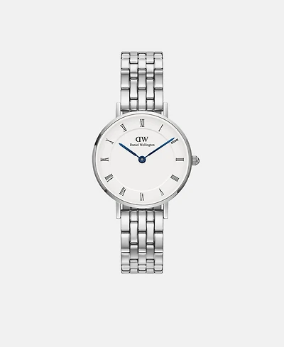 Daniel Wellington Unisex Analog Silver-Tone Stainless Steel Watch
