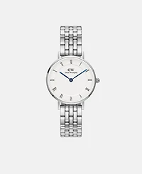 Daniel Wellington Unisex Analog Silver-Tone Stainless Steel Watch