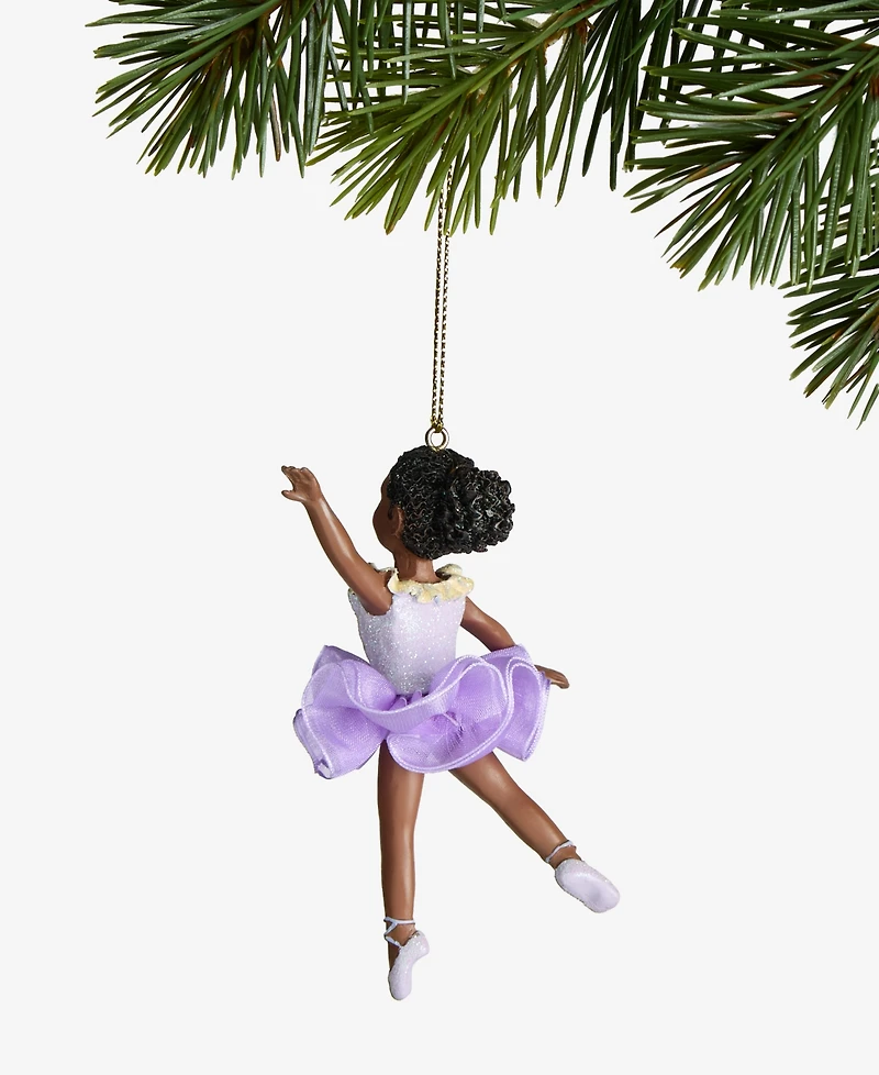 Holiday Lane Purple Ballerina Ornament, Macy's Exclusive