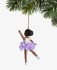 Holiday Lane Purple Ballerina Ornament, Macy's Exclusive