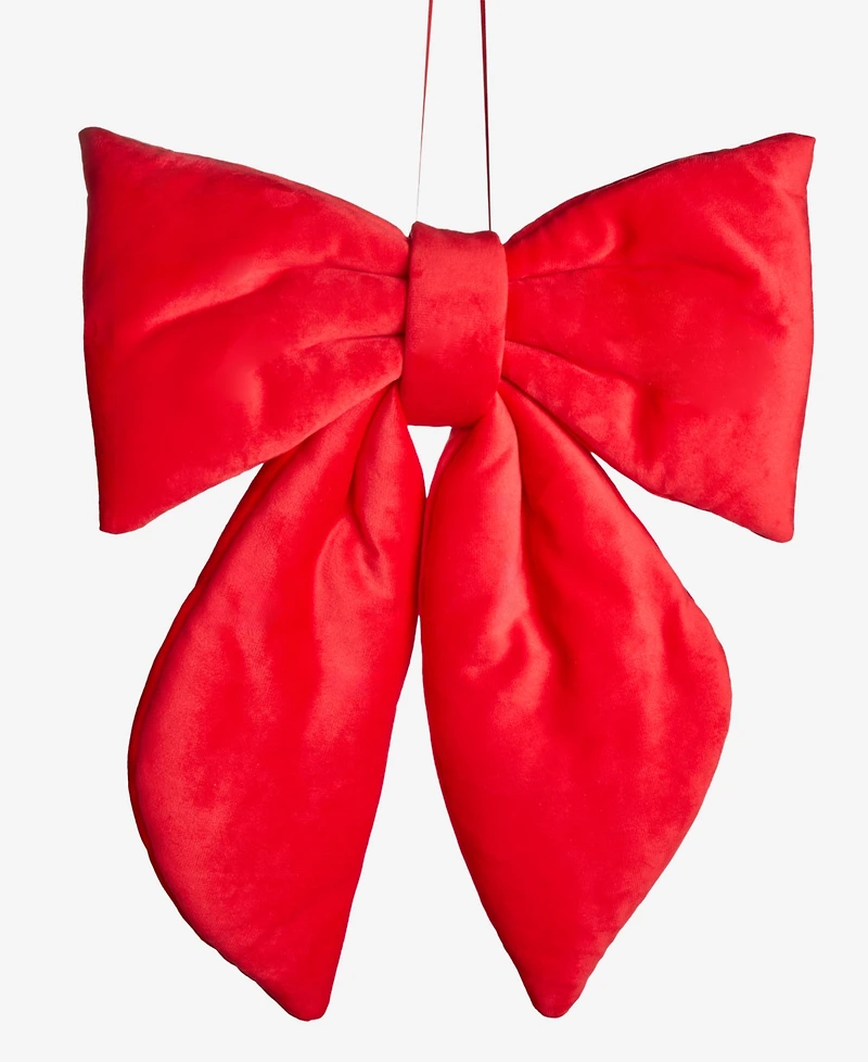Holiday Lane Christmas Cheer Red Bow Ornament, Macy's Exclusive