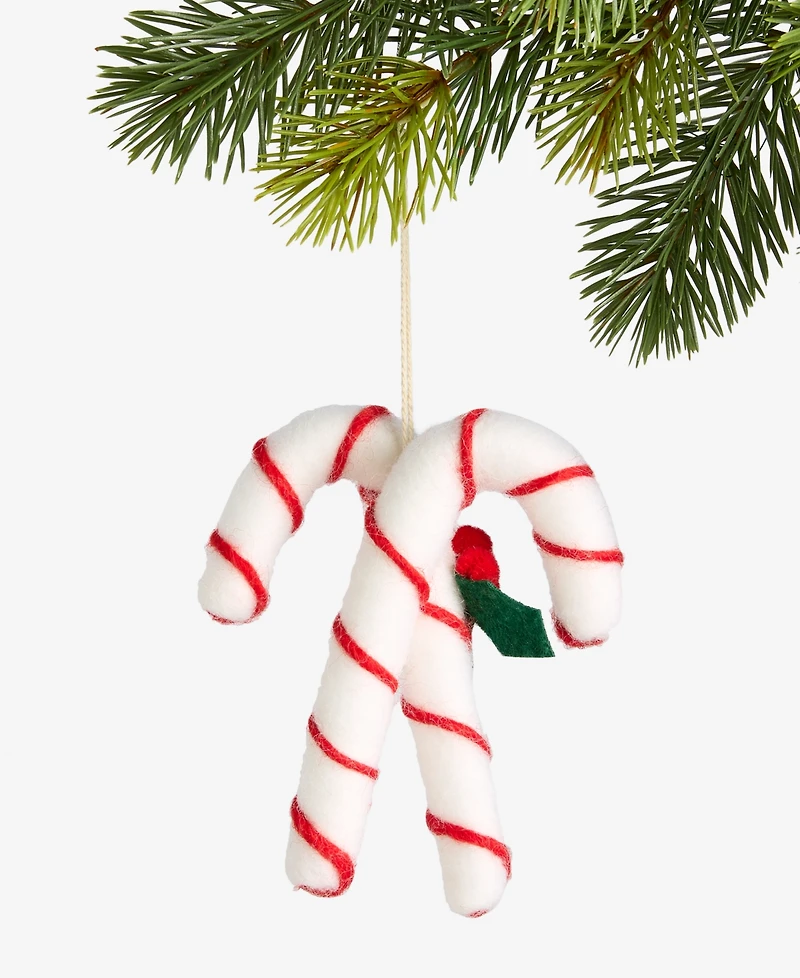 Holiday Lane Christmas Cheer Candy Canes Ornament, Macy's Exclusive
