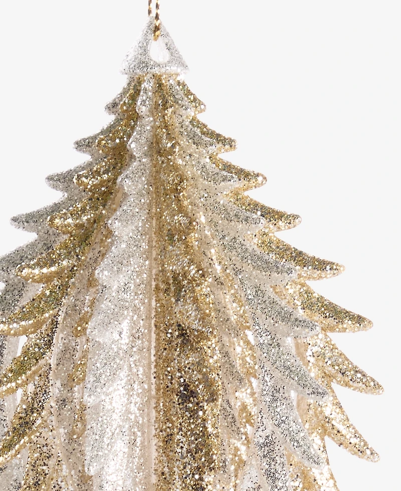 Holiday Lane Christmas Glitters Pine Cone Drop Ornament, Macy's Exclusive