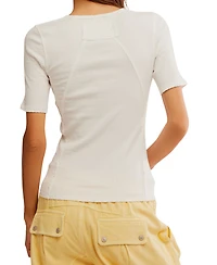 Free People Women's Picture You Crewneck T-Shirt