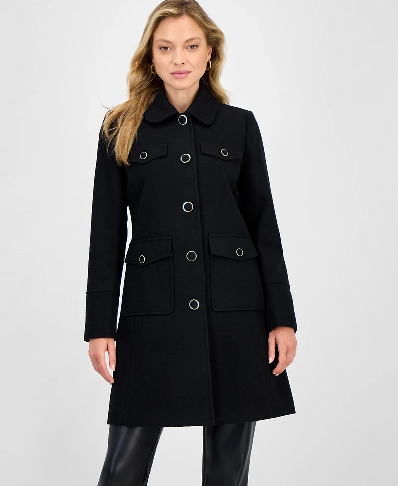 Cece Women's Button-Front Coat