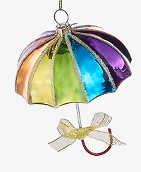 Holiday Lane Love Is Love Rainbow Umbrella with Bow Ornament, Macy's Exclusive