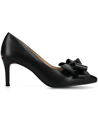 Journee Collection Women's Crystol Pointed Toe Evening Pumps