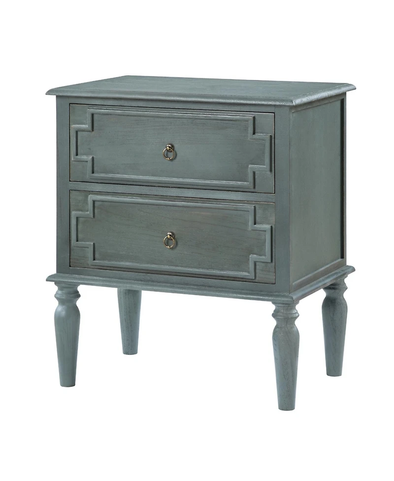 Kim 28"Tall 2-Drawer Nightstand